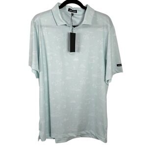 NEW Bad Birdie Core Polo Shirt Mens‎ XL Short Sleeve Golf The Southwest Loop $78